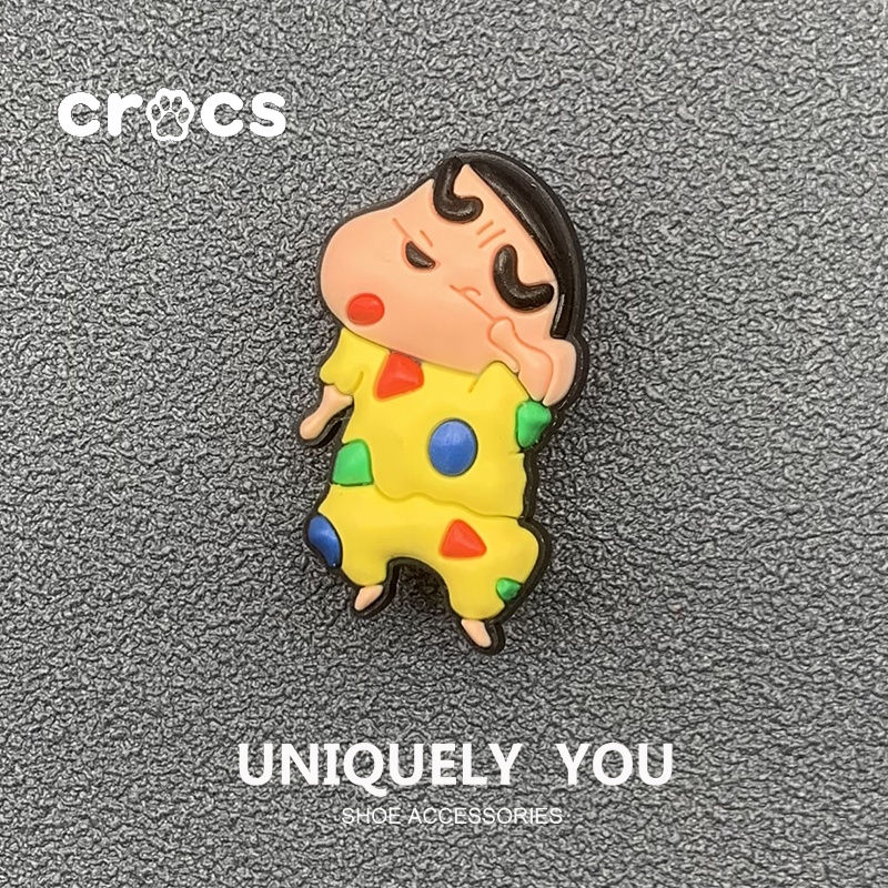 อุปกรณ์เสริมหัวเข็มขัด รูปชินจัง สําหรับตกแต่งรองเท้า Crocs DIY