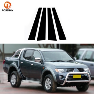 [พร้อมส่ง] สติกเกอร์ติดเสาหน้าต่างรถยนต์ สําหรับ Mitsubishi L200 Triton Sportero 2005-2014 Xpander 2017-2023