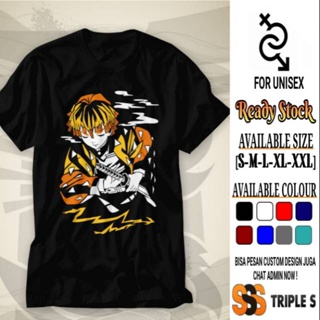 Japanese ANIME T-Shirt JAPANESE KIMETSU NO YAIBA DEMON SLAYER - AGATSUMA ZENITSU_03