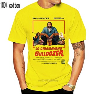 [S-5XL] เสื้อผ้าผู้ชาย แฟชั่น Bud Spencer Italian Viral Bulldozer Film Tv Amarcord Terence Hill Simple Basic Hot Miss Mi