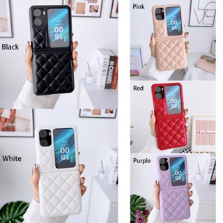 เคส OPPO Find N2 Flip เคสโทรศัพท์มือถือหนัง PU ฝาพับ หรูหรา สําหรับ เคสหนัง ซองมือถือ Leather Case Flip Cover Mobile Phone Case