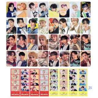 Js การ์ดอัลบั้มรูปภาพ KPOP Stray Kids MAXIDENT LEE KNOW HAN LOMO สําหรับแฟนคลับ 8 ชิ้น ต่อชุด