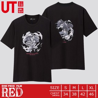 เสื้อยืดวันพีซ Uniqlo UT - One Piece Film Red 09