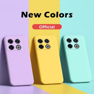 เคสโทรศัพท์ซิลิโคน TPU แบบนิ่ม ทรงสี่เหลี่ยม กันกระแทก สําหรับ 1+ OnePlus 11 11R 10T 10 Pro 5G