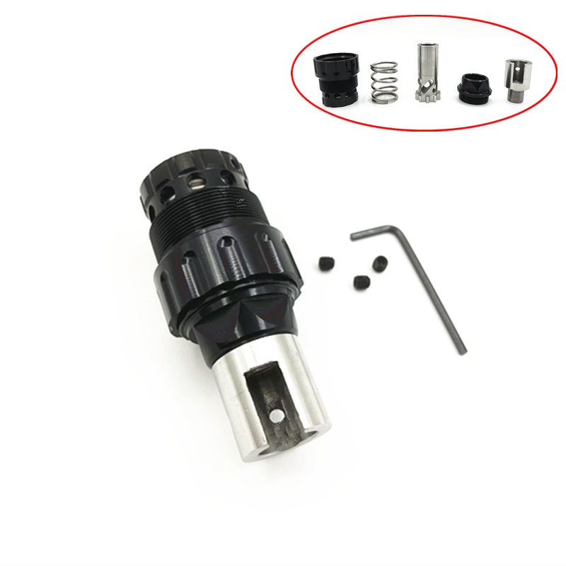 สแตนเลส Ruger 1022 10/22 Muzzle เบรคอะแดปเตอร์ 1-3/16x24 เมตริกลูกสูบ Booster Spring สําหรับ 1.375x2