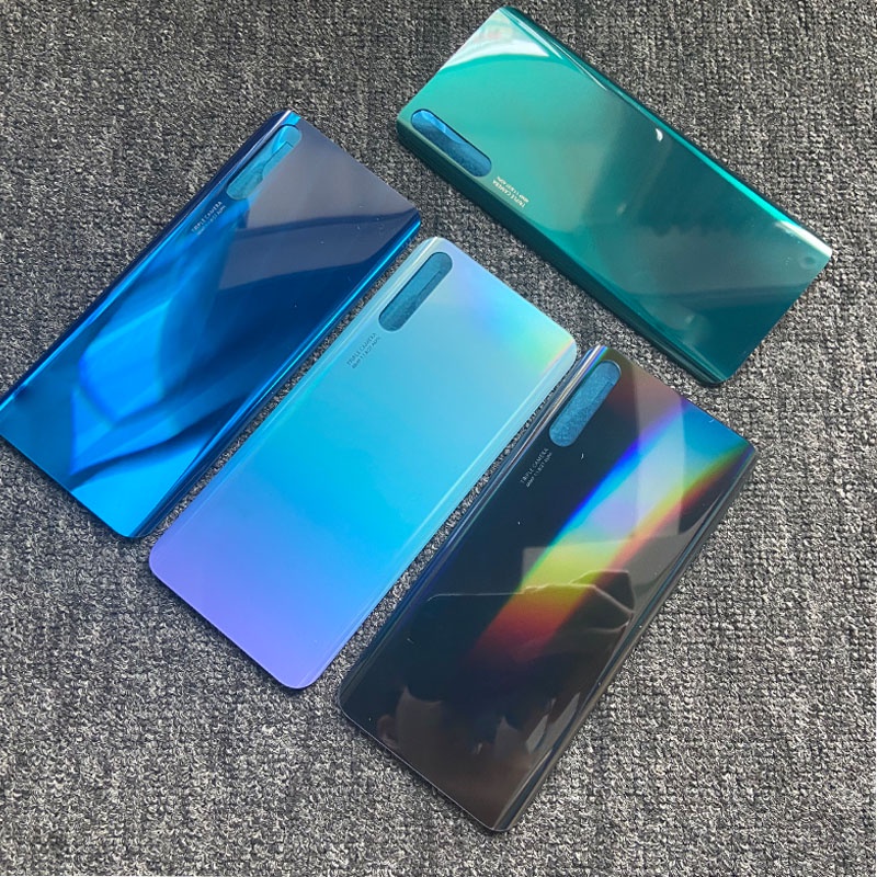 6.3 "; สําหรับ Huawei Y8P 2020 P สมาร์ท S Enjoy 10s แบตเตอรี่ฝาหลังกระจกด้านหลังประตูกาว AQM-LX1 AQM