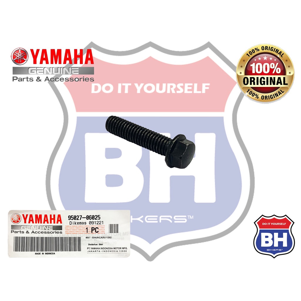 YAMAHA RXZ Y125ZR LC135 SKRU BRACKET METER REED VALVE BOLT HOSE BRACKET SCREW ปั๊มน้ํา HLY 95027-060