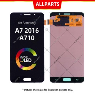 OLED Display​ จอ ทัช สำหรับSamsung Galaxy A7 2016 A710 LCD หน้าจอ พร้อมทัชสกรีน