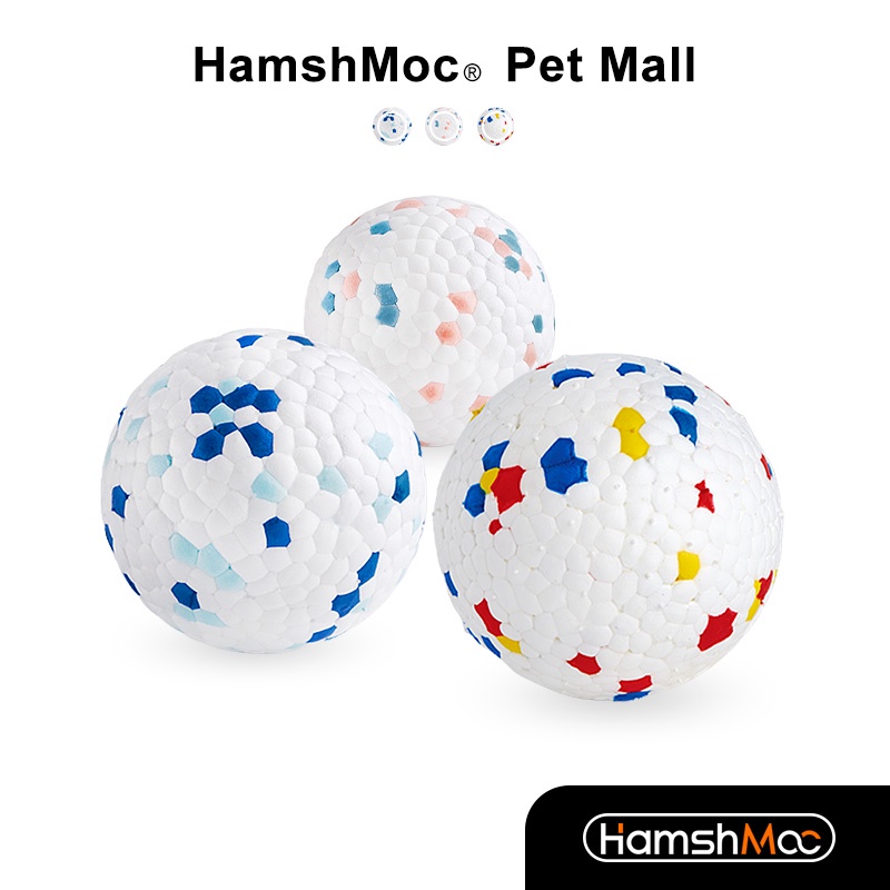 HamshMoc Interactive สัตว์เลี้ยงลูกบอลยางยืดสูงสุนัข Chew Ball ของเล่นทนทานลอยน้ําสําหรับ Agressive Chewers ขนาดเล็กขนาดกลางขนาดใหญ่สุนัข