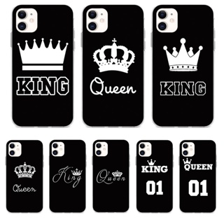 เคสโทรศัพท์มือถือซิลิโคน ลาย King and Queen สําหรับ Realme C30S C33 10 Pro Pro+ 4G 5G