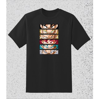 [S-5XL] เสื้อยืด ผ้าฝ้าย พิมพ์ลาย Dragon Ball Z Goku Evolutions แฟชั่นยอดนิยม ขายส่ง