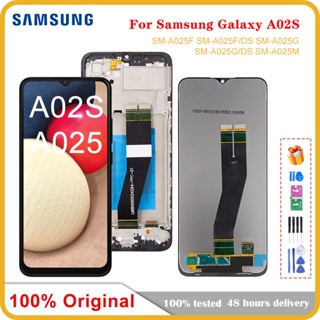 ของแท้ หน้าจอสัมผัส LCD 6.5 นิ้ว สําหรับ Samsung Galaxy A02s A025 Samsung SM-A025F A025G