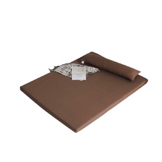 SB Design Square ท็อปเปอร์ Midas รุ่น Basic Living - Chocolate 5ฟุต(4นิ้ว) (152 x 198 x 10.16ซม.)