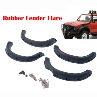 บังโคลนยาง สําหรับรถบังคับ 1/10 RC 4WD TF2 Tamiya Hilux Trail Finder 4 ชิ้น