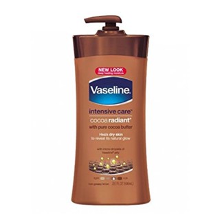 Vaseline Intensive Care Cocoa Glow Moisturizing Lotion 725 ml-โลชั่นบำรุงผิวกายช่วยให้ความชุ่มชื้น