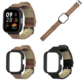 R* สายนาฬิกาข้อมือ และเคสนาฬิกาข้อมือ แบบเปลี่ยน สําหรับ Redmi Watch 3 Men Watch Strap