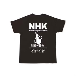 oversize T-shirt เสื้อยืดแขนสั้น พิมพ์ลายกระต่าย Fr2 Neo Harajuku Kawaii 20SS สําหรับผู้ชาย และผู้หญิง S-5XL