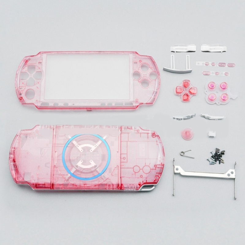Kok Full Housing Shell Case Cover Button Kit Set เหมาะสําหรับ PSP3000 เกมคอนโซล