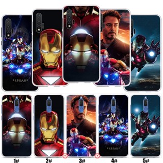 เคสโทรศัพท์มือถือใส ลาย Marvel Iron Man สําหรับ Xiaomi Redmi Note 8 9 Pro 9S 9A 8A Power LII76