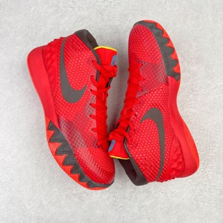 [Pure Original NK] Kyrie 1 Irving 1st Generation รองเท้ากีฬา รองเท้าบาสเก็ตบอลลําลอง ข้อสั้น สีดํา สีแดง สําหรับผู้ชาย705278-606