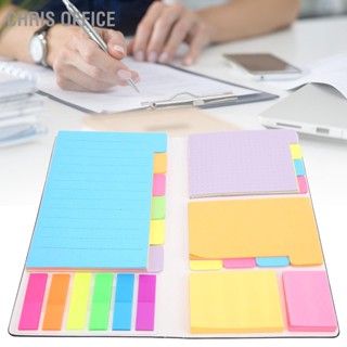  Chris office Sticky Note Set รวมกระดาษโน้ตแบบแปะซ้ำได้แผ่นกระดาษโน้ตสีสันสดใสสำหรับบันทึกการทำงานของขวัญทางธุรกิจ