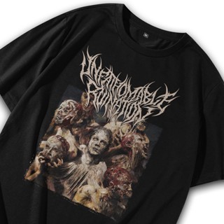 Kaos Band Metal Unfathomable Ruination - Finitu Kaos Band Vintage Kaos Musik เสื้อยืดวงดนตรี Baju Band Metal Punk Rock โอเวอร์ไซซ์ สไตล์วินเทจ เพลง เด็กผู้ชาย ผู้หญิง ทัวร์ทัวร์ ของแท้ จากอินโดนีเซีย พรีเมี่ยม Vol 321