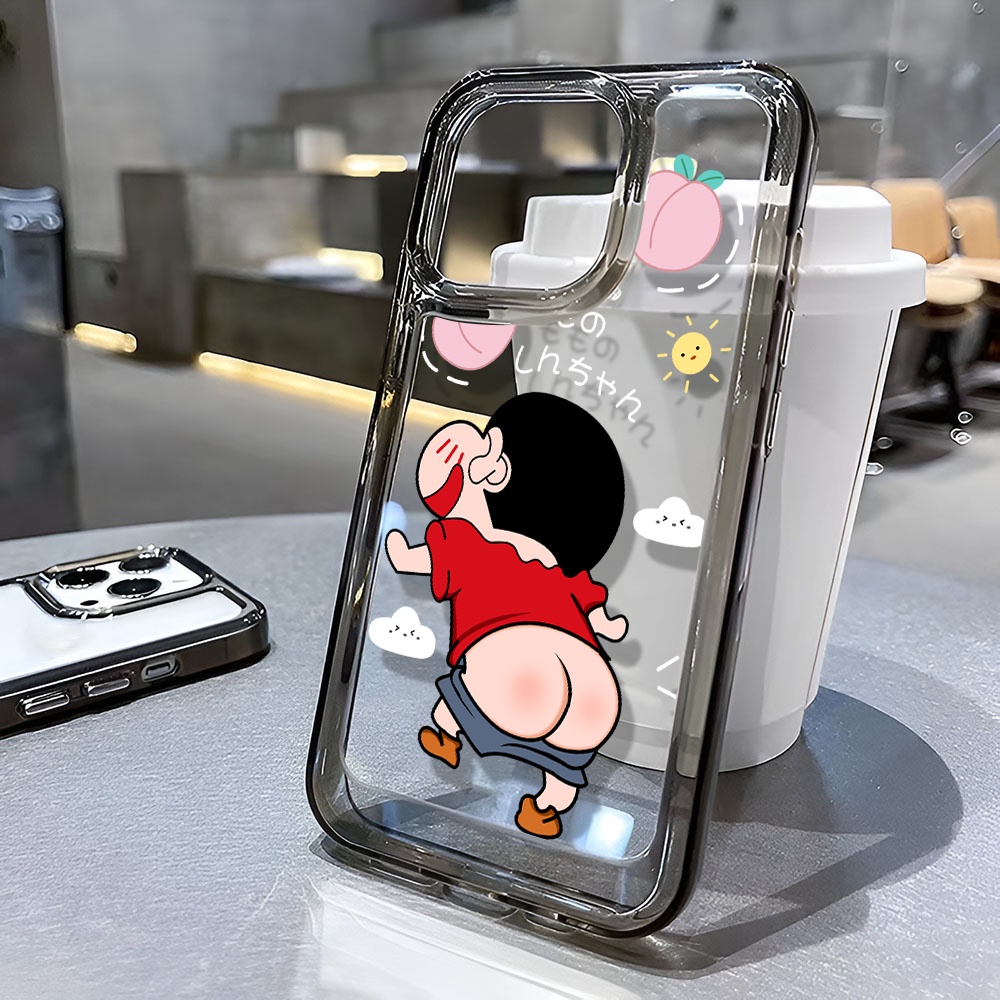 เคสโทรศัพท์มือถือแบบนิ่ม TPU ใส กันกระแทก ลายน่ารัก สําหรับ IPhone 14 13 12 11 Pro XS Max X XR 7 8 6 6S Plus