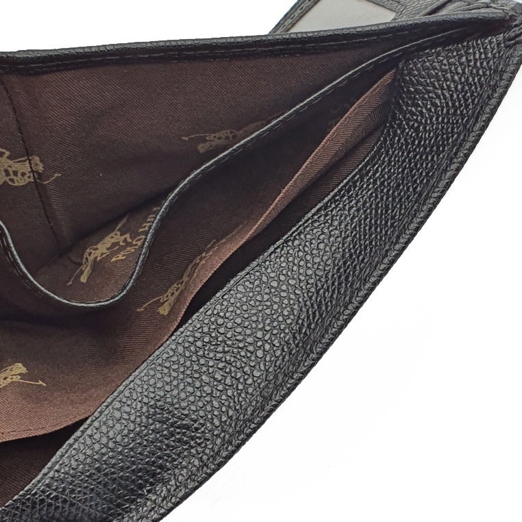 Polo HILL กระเป๋าสตางค์หนัง RFID Protected Business Bifold พร้อมกล่อง PMWS-MW301