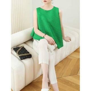 มาเพิ่ม ครบทุกสี!! 2MUAY PLEAT เสื้ออัดพลีทคุณภาพ ASYMMETRIC PLEAT TOP รุ่น GJO6970 25สี FREE SIZE