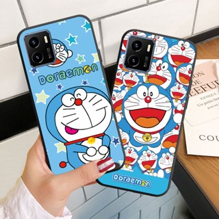 เคสโทรศัพท์มือถือ ซิลิโคนนุ่ม ลายการ์ตูนโดราเอมอน สําหรับ Vivo Y01 Y02 Y02S Y15S Y15A Y16 4G