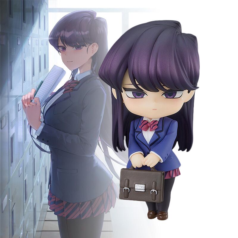 1853#Q เวอร์ชั่น Shoko Komi Komi ไม่สามารถสื่อสารได้ Changable Face PVC Figure