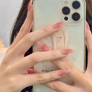 เล็บปลอม แบบกด สีชมพูอ่อน พร้อมกาว และแถบขัด สําหรับผู้หญิง และเด็กผู้หญิง 24 ชิ้น ต่อชุด