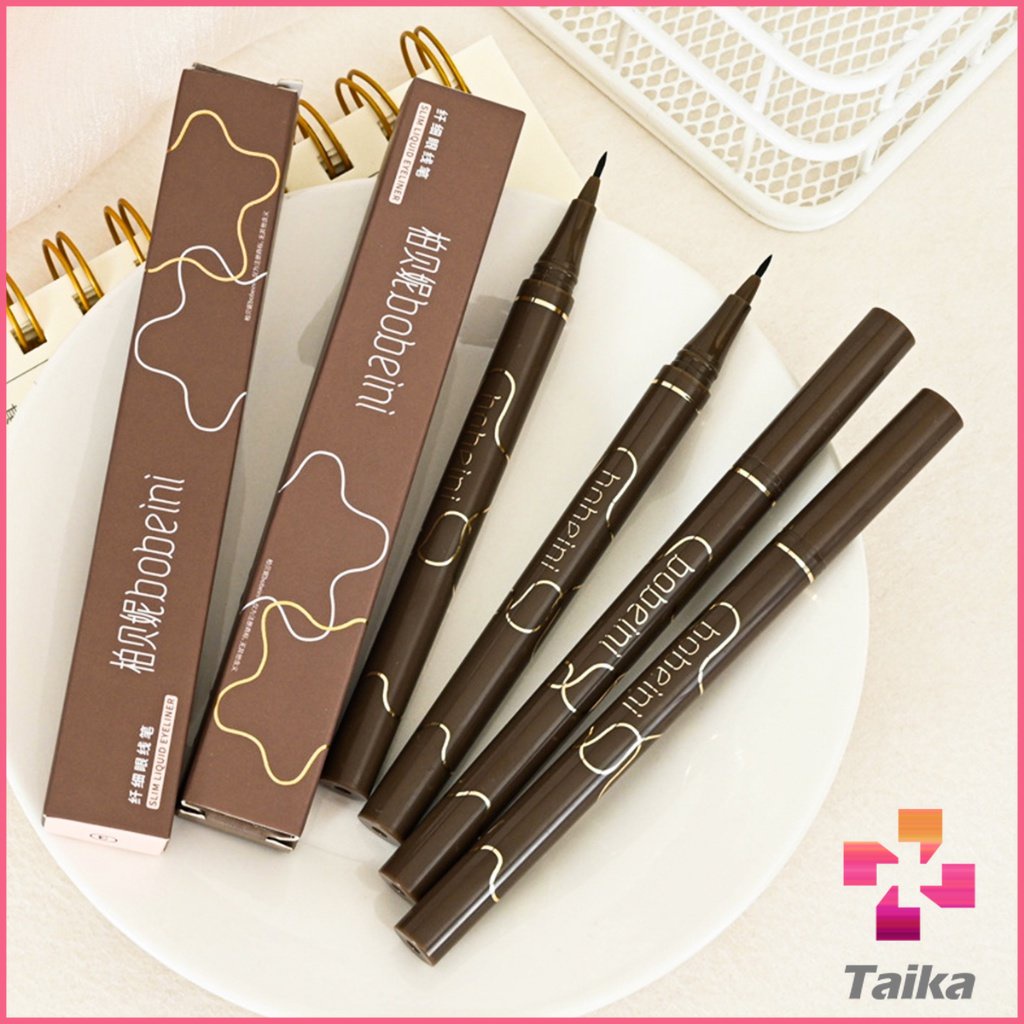 Taika ปากกาอายไลเนอร์  เนื้อลิขวิด กันน้ํา ติดทนนาน แห้งเร็ว 4 สี Eye Liner - รูปที่ 3