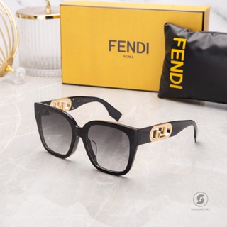 แว่นกันแดด FENDI FE40063F 01B ของแท้ ประกันศูนย์ไทย