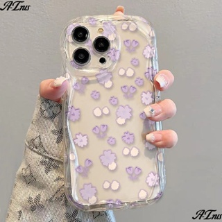 ✅Gypsophila เคสโทรศัพท์มือถือแบบนิ่ม ใส ลายดอกไม้ สําหรับ iPhone 14 13promax 12 11 7 8p xs xr