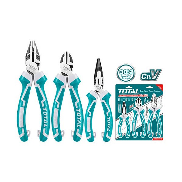 TOTAL 3 ชิ้น PLIERS SET/ PLIERS SET THT2K0301