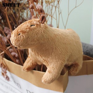 ของเล่นตุ๊กตา Capybara ผ้ากํามะหยี่ขนนิ่ม ของขวัญวันเกิด สําหรับเด็กวัยหัดเดิน