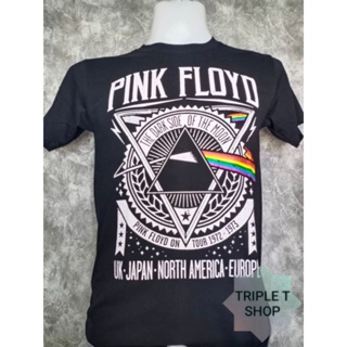 เสื้อยืดคอกลม สกรีนลาย PINK FLOYD (รหัส 32)_01