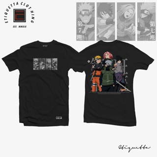 เสื้อยืด Anime Shirt - ETQT - Naruto - Team 7 v2เสื้อยืด