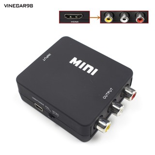 Vine อะแดปเตอร์แปลงคอมโพสิต 1080P HDMI เป็น RCA Audio Video CVBS AV สําหรับ HDTV