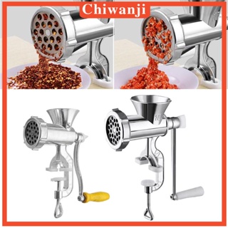 [Chiwanji] เครื่องบดเนื้อสัตว์ ไส้กรอก สเตนเลส แมนนวล