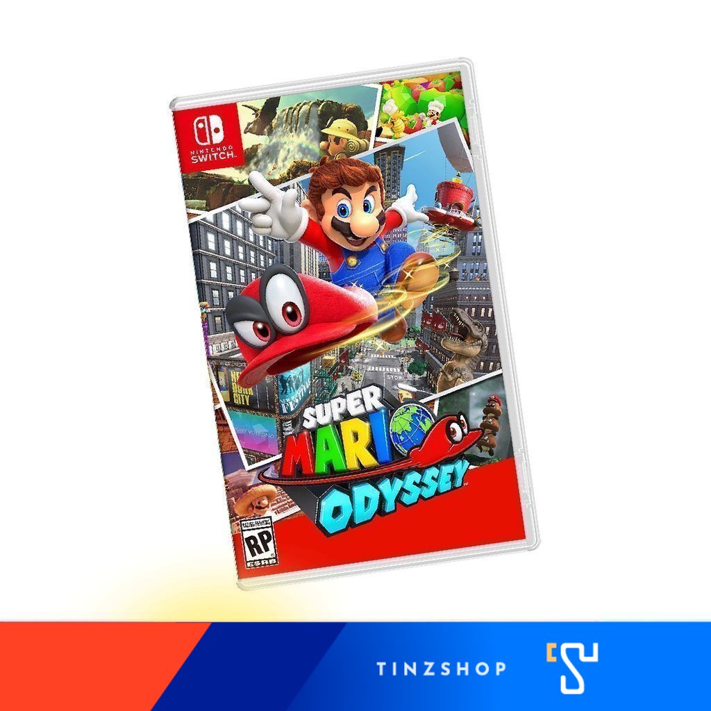 Nintendo Switch Super Mario Odyssey Zone Asia English เกม มาริโอ้ โอดิซ ...