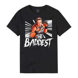 เสื้อยืด พิมพ์ลาย Wwe UFC RONDA ROUSEY THE BADDEST