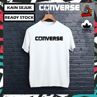  100% PREMIUM COTTON  Converse Cotton Tshirt T Shirt Streetwear Round Neck Men Women Unisex Baju Lelaki Wanita Pere_01