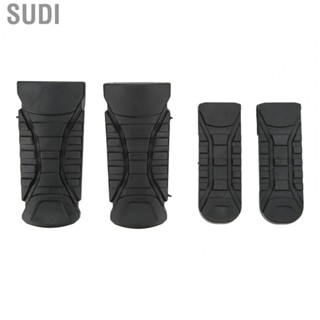 Sudi Motorcycle Foot Pegs Cover Front and Rear Motorcycle Foot Pegs Rubber Cover Wear Resistant for Motorbike