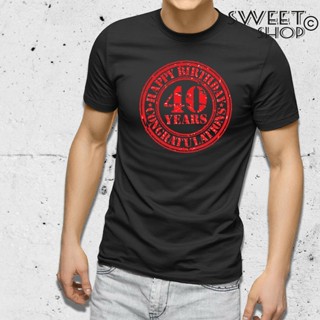 [S-5XL] เสื้อยืด พิมพ์ลาย 1982 40 Years Man Birthday ของขวัญ สําหรับผู้ชาย