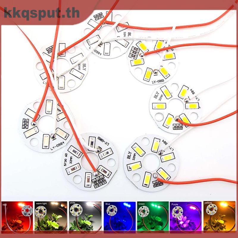 บอร์ดชิปหลอดไฟ Led 5730Smd 32 มม. 3W DC 5V USB THK2