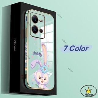 เคส vivo v25 v25e v23 v23e v21 v21e v20 v25 pro โทรศัพท์มือถือแบบนิ่ม ลายดิสนีย์ StellaLou สําหรับ32ATZ