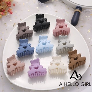 A HELLO GIRL ใหม่ เกาหลี หวาน รัก หมี กิ๊บ สําหรับผู้หญิง เด็กผู้หญิง แฟชั่น การ์ตูน เครื่องประดับผม เครื่องประดับ