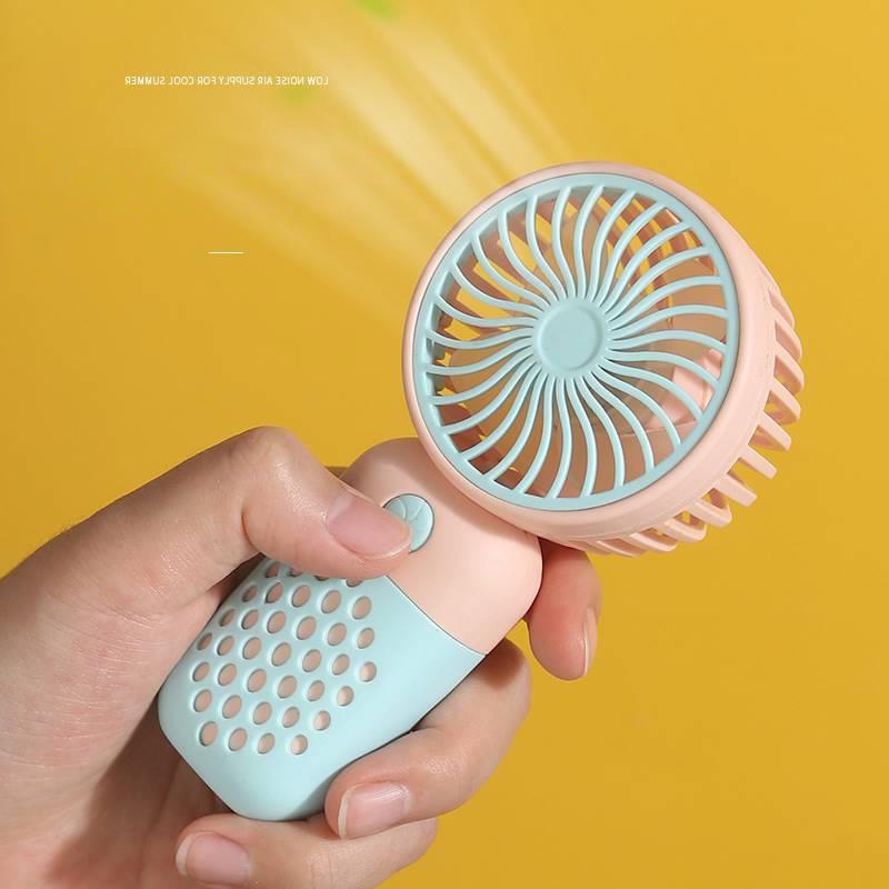 พัดลมพกพา mini usb Fan พัดลมมินิน้อง รุ่นใหม่สีสันสดใส พกพาสะดวก พัดลม พัดลมตั้งโต๊ะ